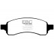 Спирачни дискове и накладки EBC Предни спирачни накладки EBC Ultimax OEM Replacement DP1761 | race-shop.bg