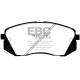 Спирачни дискове и накладки EBC Предни спирачни накладки EBC Ultimax OEM Replacement DP1809 | race-shop.bg