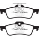 Спирачни дискове и накладки EBC Задни спирачни накладки EBC Ultimax OEM Replacement DPX2181 | race-shop.bg