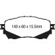 Спирачни дискове и накладки EBC Предни спирачни накладки EBC Greenstuff 2000 Sport DP22170 | race-shop.bg