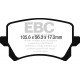 Спирачни дискове и накладки EBC Задни спирачни накладки EBC Redstuff Ceramic DP32278C | race-shop.bg