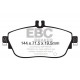 Спирачни дискове и накладки EBC Предни спирачни накладки EBC Yellowstuff Street + Track DP42165R | race-shop.bg