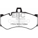 Спирачни дискове и накладки EBC EBC Yellowstuff Street + Track DP4072R | race-shop.bg