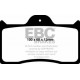 Спирачни дискове и накладки EBC EBC Brakes Bluestuff NDX Trackday + Race DP5038NDX | race-shop.bg
