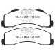 Спирачни дискове и накладки EBC EBC Greenstuff 6000 DP63034 | race-shop.bg