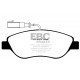 Спирачни дискове и накладки EBC Предни спирачни накладки EBC Greenstuff 2000 Sport DP21382/2 | race-shop.bg