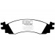 Спирачни дискове и накладки EBC Предни спирачни накладки EBC Greenstuff 6000 DP61767 | race-shop.bg