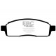 Спирачни дискове и накладки EBC Предни спирачни накладки EBC Greenstuff 6000 DP61696/2 | race-shop.bg