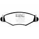 Спирачни дискове и накладки EBC Предни спирачни накладки EBC Greenstuff 2000 Sport DP21366 | race-shop.bg