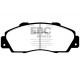 Спирачни дискове и накладки EBC Предни спирачни накладки EBC Redstuff Ceramic DP3872C | race-shop.bg