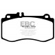 Спирачни дискове и накладки EBC Предни спирачни накладки EBC Redstuff Ceramic DP31857C | race-shop.bg