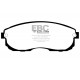Спирачни дискове и накладки EBC Предни спирачни накладки EBC Redstuff Ceramic DP3775C | race-shop.bg