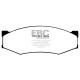 Спирачни дискове и накладки EBC Предни спирачни накладки EBC Redstuff Ceramic DP3538C | race-shop.bg