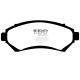 Спирачни дискове и накладки EBC Предни спирачни накладки EBC Redstuff Ceramic DP31100C | race-shop.bg