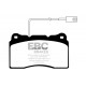 Спирачни дискове и накладки EBC Предни спирачни накладки EBC Yellowstuff Street + Track DP41540R | race-shop.bg