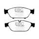 Спирачни дискове и накладки EBC Предни спирачни накладки EBC Yellowstuff Street + Track DP42086R | race-shop.bg