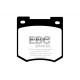 Спирачни дискове и накладки EBC Предни спирачни накладки EBC Yellowstuff Street + Track DP4106R | race-shop.bg