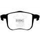 Спирачни дискове и накладки EBC Предни спирачни накладки EBC Yellowstuff Street + Track DP41416R | race-shop.bg