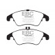 Спирачни дискове и накладки EBC Предни спирачни накладки EBC Yellowstuff Street + Track DP41991R | race-shop.bg