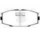Спирачни дискове и накладки EBC Предни спирачни накладки EBC Yellowstuff Street + Track DP4610R | race-shop.bg