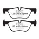 Спирачни дискове и накладки EBC Задни спирачни накладки EBC Redstuff Ceramic DP32132C | race-shop.bg