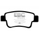 Спирачни дискове и накладки EBC Задни спирачни накладки EBC Yellowstuff Street + Track DP41599R | race-shop.bg