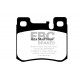 Спирачни дискове и накладки EBC Задни спирачни накладки EBC Yellowstuff Street + Track DP41026R | race-shop.bg