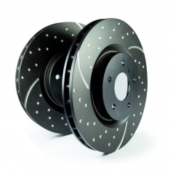 Задни спирачни дискове EBC Turbo Grooved GD1593