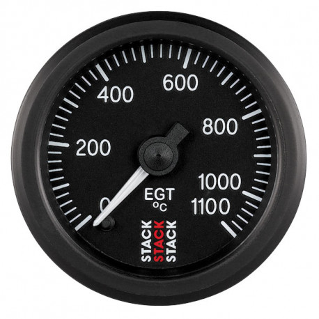 Уреди STACK STANDART 52мм Измервателен уред за температурата на отработените газове 0-1100 ° STACK (механичен) | race-shop.bg