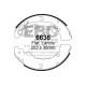 Спирачни дискове и накладки EBC Задни челюсти EBC Replacement 6636 | race-shop.bg