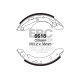 Спирачни дискове и накладки EBC Задни спирачни челюсти EBC Replacement 6618 | race-shop.bg
