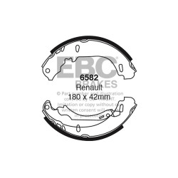 Задни спирачни челюсти EBC Replacement 6582