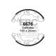 Спирачни дискове и накладки EBC Задни спирачни челюсти EBC Replacement 6676 | race-shop.bg