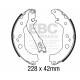 Спирачни дискове и накладки EBC Задни спирачни челюсти EBC Replacement 6697 | race-shop.bg