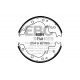 Спирачни дискове и накладки EBC Задни челюсти EBC Replacement 6384 | race-shop.bg