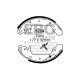 Спирачни дискове и накладки EBC Задни спирачни челюсти EBC Replacement 5224 | race-shop.bg