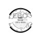 Спирачни дискове и накладки EBC Задни спирачни челюсти EBC Replacement 6402 | race-shop.bg