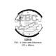 Спирачни дискове и накладки EBC Задни спирачни челюсти EBC Replacement 5259A | race-shop.bg