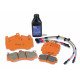 Спирачни дискове и накладки EBC EBC Orange kit PLK1011R - Комплект накладки, маркучи, спирачна течност | race-shop.bg