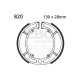 Спирачни дискове EBC Мото EBC Спирачни челюсти Plain 820 | race-shop.bg