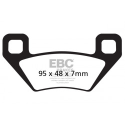 EBC Спирачни накладки Carbon TT FA395TT