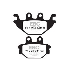 EBC Спирачни накладки Carbon TT FA377TT