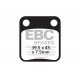 Спирачни дискове EBC Мото EBC Спирачни накладки Organic SFA054 | race-shop.bg