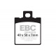 Спирачни дискове EBC Мото EBC Спирачни накладки Organic FA047TT | race-shop.bg
