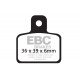 Спирачни дискове EBC Мото EBC Спирачни накладки Organic FA351TT | race-shop.bg