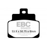 EBC Спирачни накладки Organic SFA301