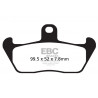 EBC Спирачни накладки Organic FA163