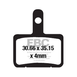 EBC Спирачни накладки Organic CFA327