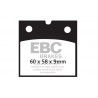 EBC Спирачни накладки Organic FA077