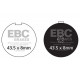 Спирачни дискове EBC Мото EBC Спирачни накладки Organic FA056 | race-shop.bg